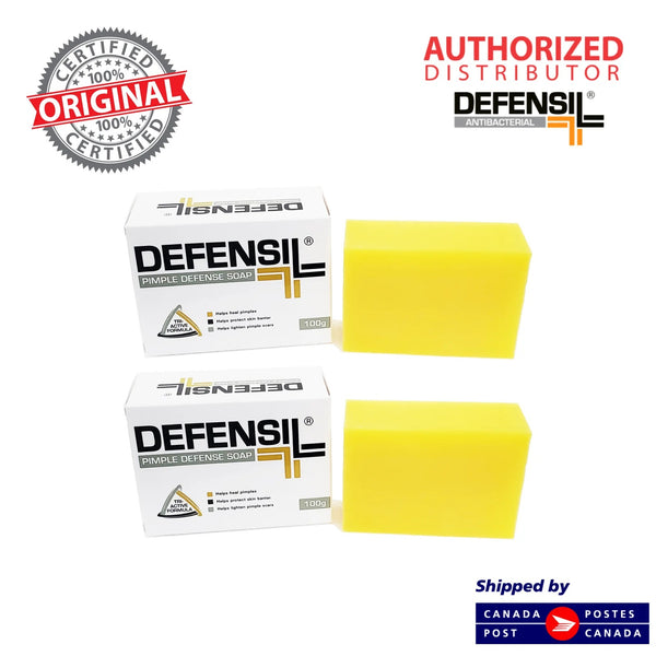 Defensil Pimple & Acne Defense Soap 2 x 100g (2 Boxes)