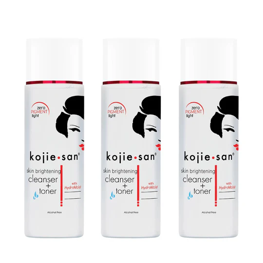 Kojie San Dual Action Cleanser and Toner (3 Pack)