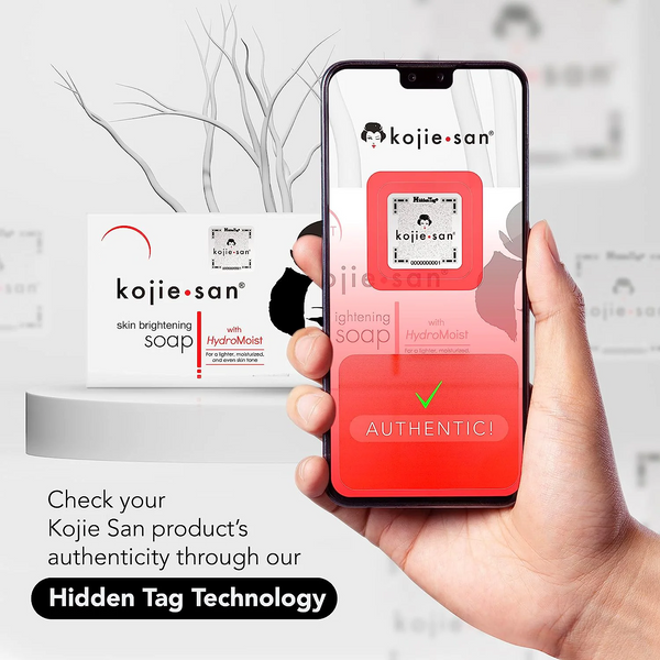 Original Kojie San Skin Brightening Kojic Acid Brightening Soap 3 x 65g (195g)